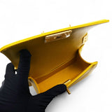 Chanel  Quilted Micro Boy Flap Yellow 