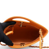 Chanel Shiny Crumpled Calfskin Quilted Mini 31 Shopping Bag  