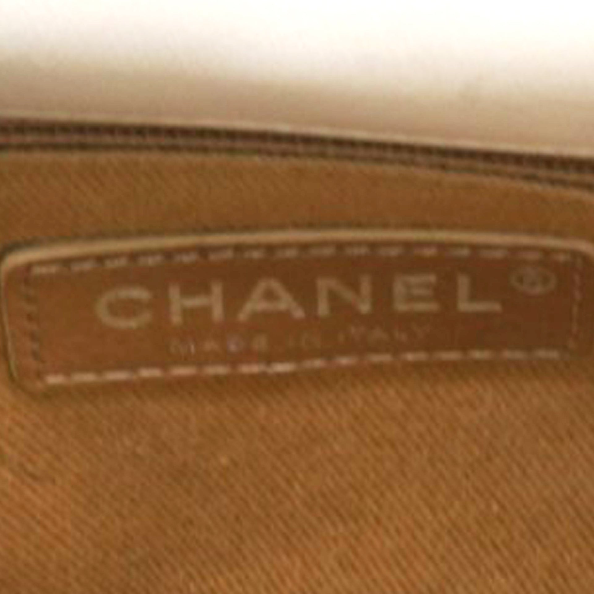 Chanel Square Flap Bag White 