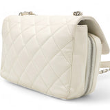 Chanel Square Flap Bag White 