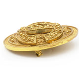 Chanel Vintage Grapevine CC Brooch 