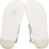 Chanel White Dad Sandal Lambskin Size37