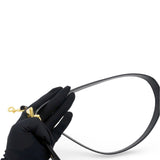 Christian Dior Box Leather Bobby Flap Black