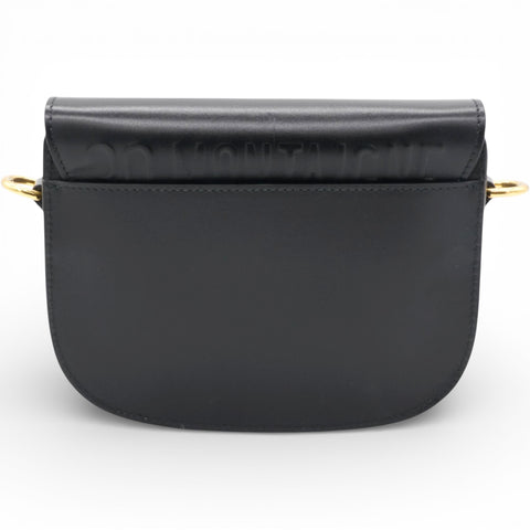 Christian Dior Box Leather Bobby Flap Black