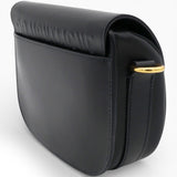 Christian Dior Box Leather Bobby Flap Black