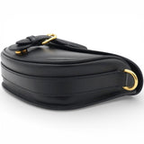 Christian Dior Box Leather Bobby Flap Black