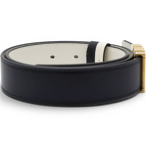 Christian Dior Calfskin D Fence Belt 70 