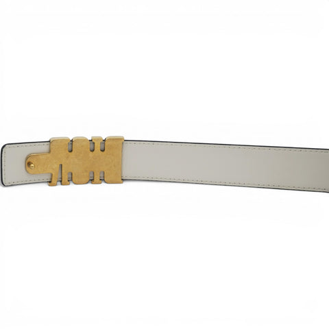 Christian Dior Calfskin D Fence Belt 70 
