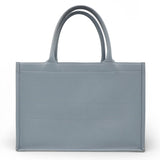 Christian Dior Embossed Medium Book Tote Cloud Blue