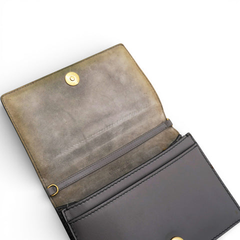 Christian Dior J'Adior Wallet on Chain Pouch Grey 