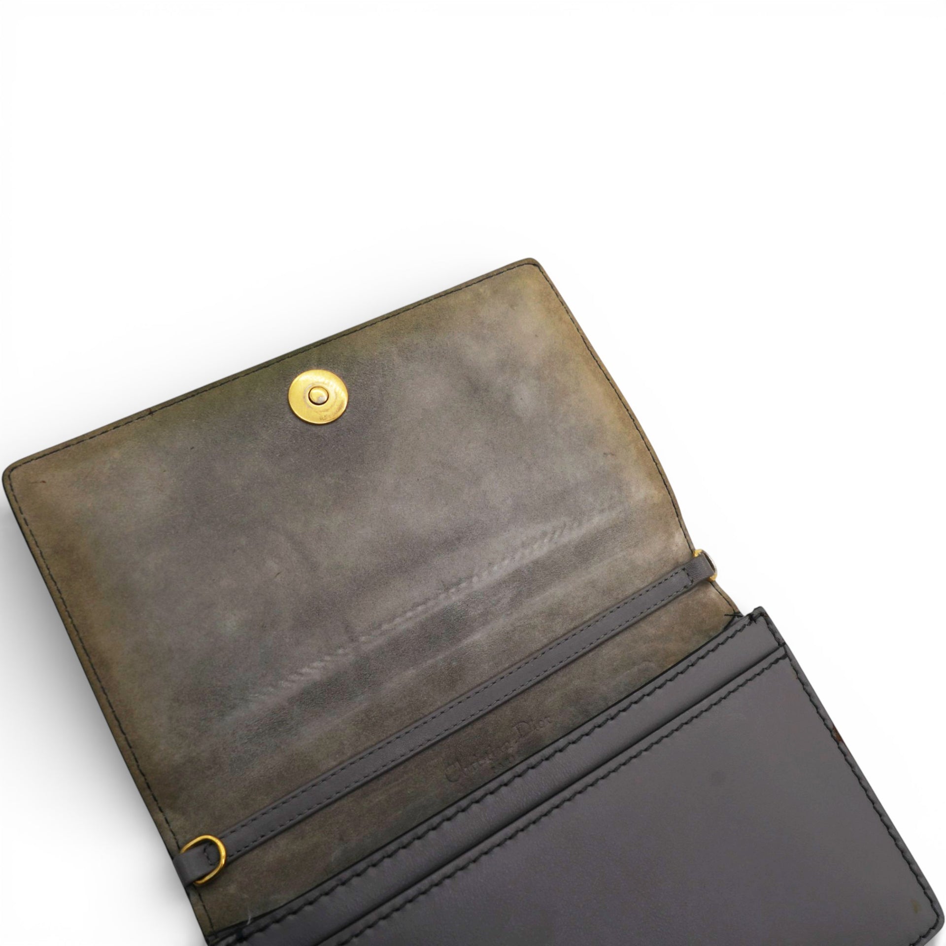 Christian Dior J'Adior Wallet on Chain Pouch Grey 