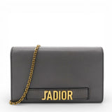 Christian Dior J'Adior Wallet on Chain Pouch Grey 