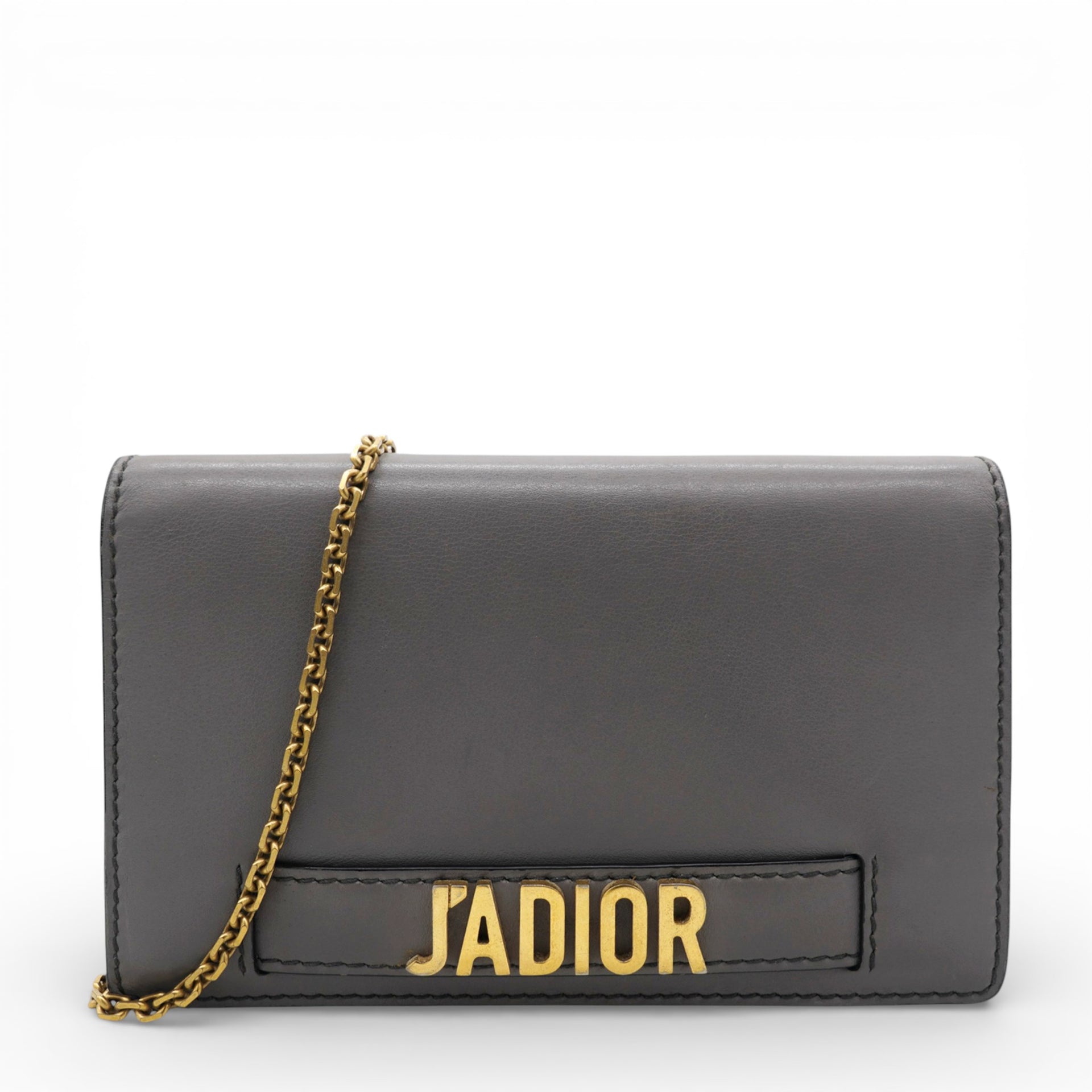 Christian Dior J'Adior Wallet on Chain Pouch Grey 