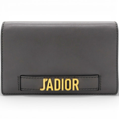 Christian Dior J'Adior Wallet on Chain Pouch Grey 