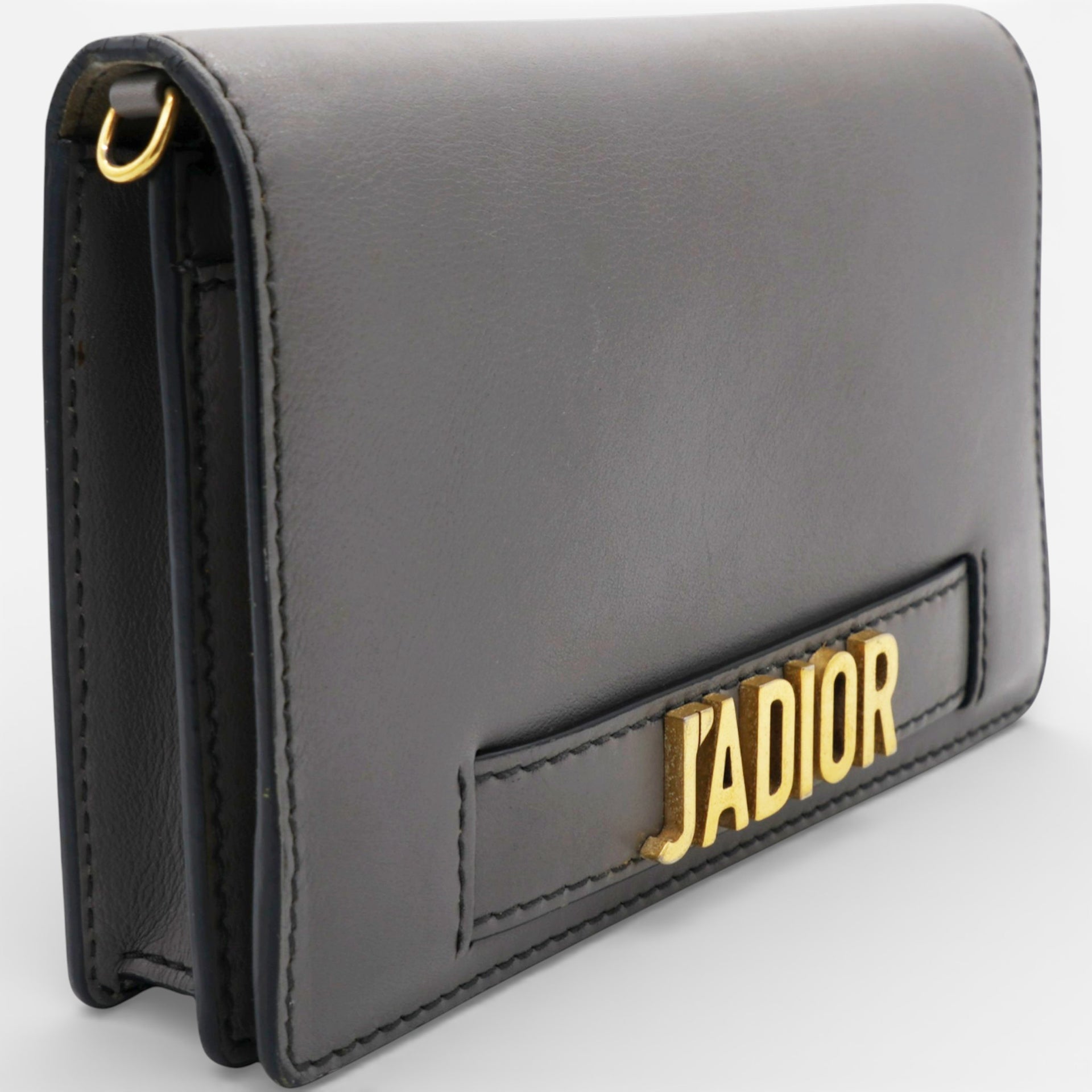 Christian Dior J'Adior Wallet on Chain Pouch Grey 