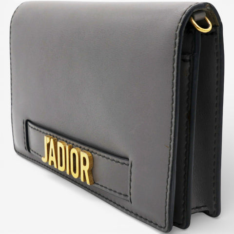 Christian Dior J'Adior Wallet on Chain Pouch Grey 