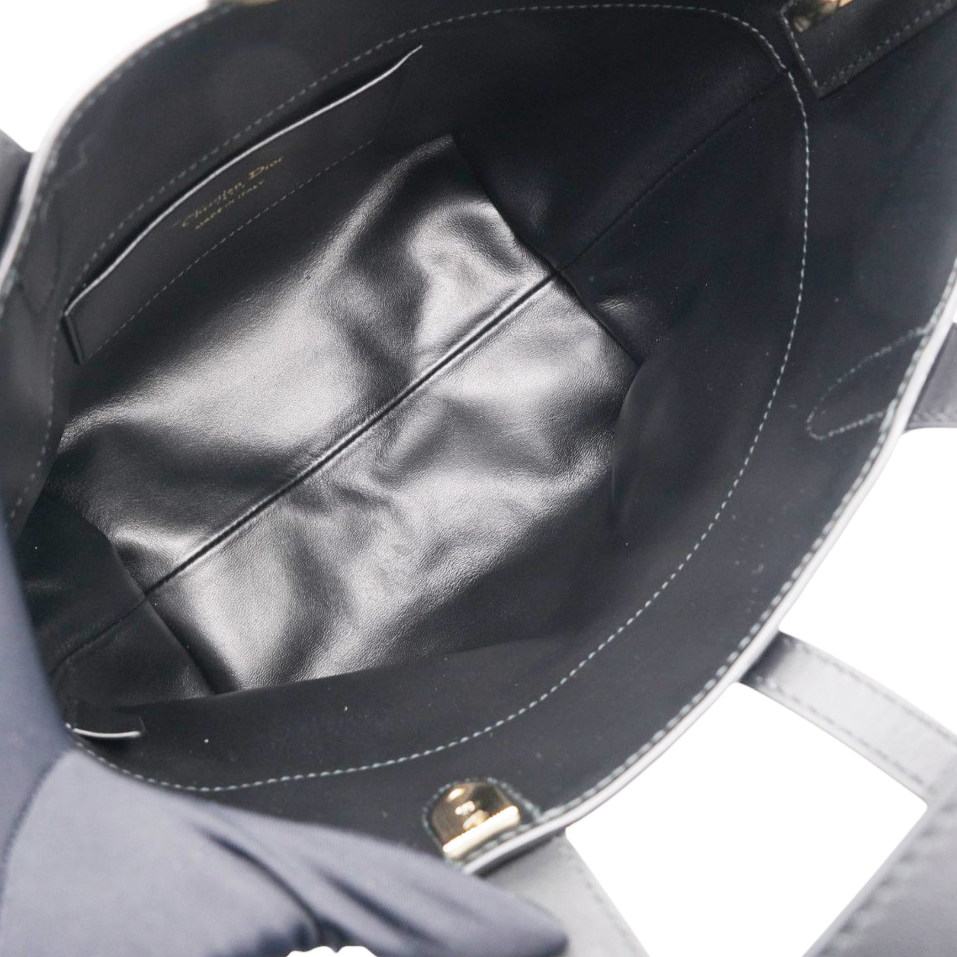 Christian Dior Macrocannage Small Toujours Vertical Tote Black 