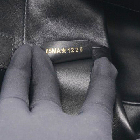 Christian Dior Macrocannage Small Toujours Vertical Tote Black 