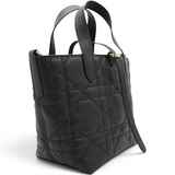 Christian Dior Macrocannage Small Toujours Vertical Tote Black 