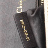  Christian Dior Metallic Patent Micro-Cannage Gradient Diorama Flap Bag Bronze Gold 