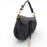 Christian Dior Mini Saddle Bag Black