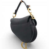 Christian Dior Mini Saddle Bag Black