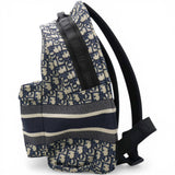 Christian Dior Oblique Diortravel Backpack Blue 