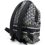Christian Dior Oblique Diortravel Backpack Blue 