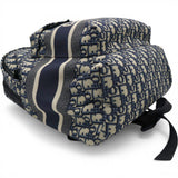 Christian Dior Oblique Diortravel Backpack Blue 