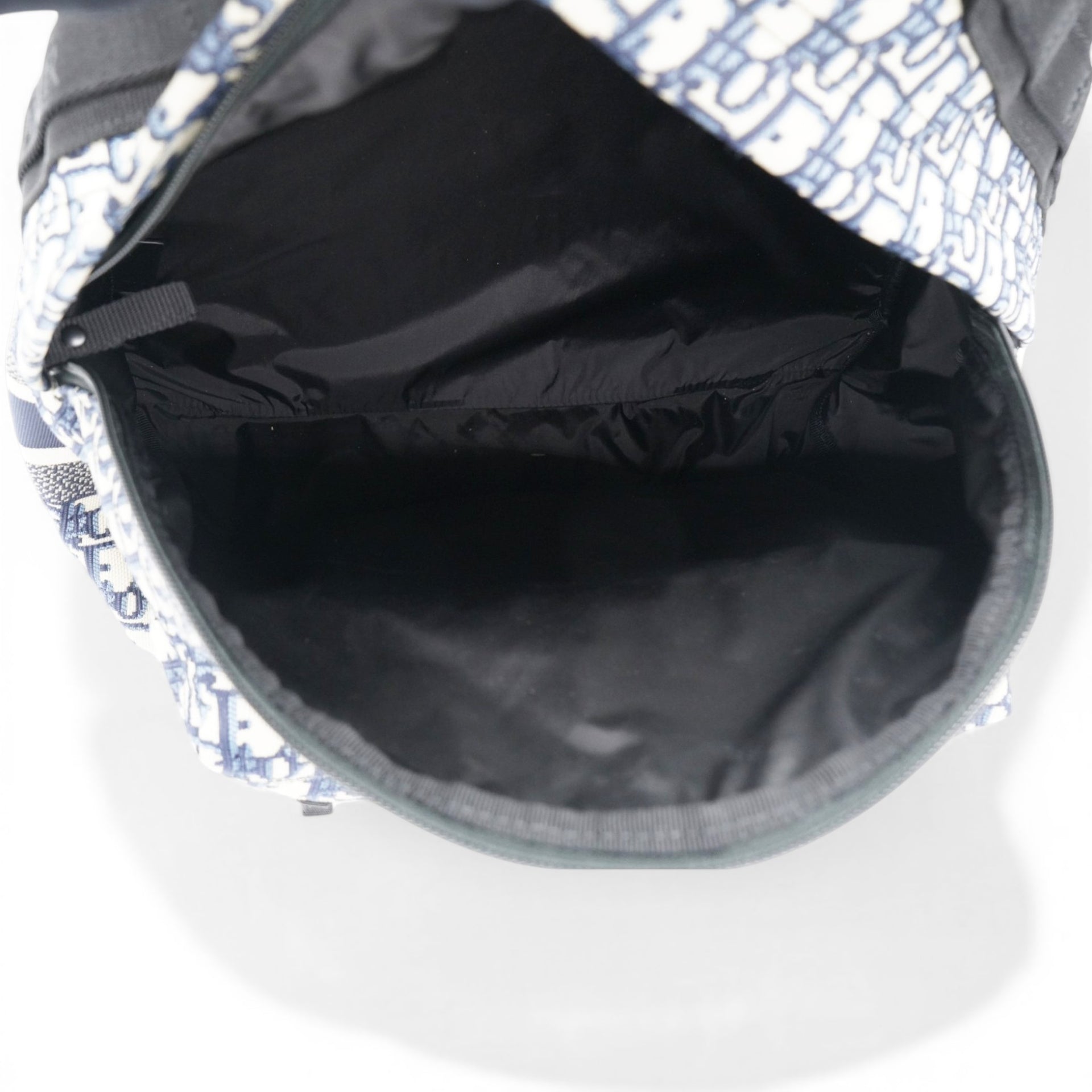Christian Dior Oblique Diortravel Backpack Blue