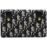 Christian Dior Oblique Saddle Belt Bag Blue 