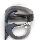 Christian Dior Satin Crystal Cannage Mini Lady Dior