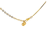 Christian Dior Vintage 3 Pearl Golden Necklace With Rhinestone 
