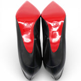 Christian Louboutin Gorgona 85 Leather Ankle Boots Size37 