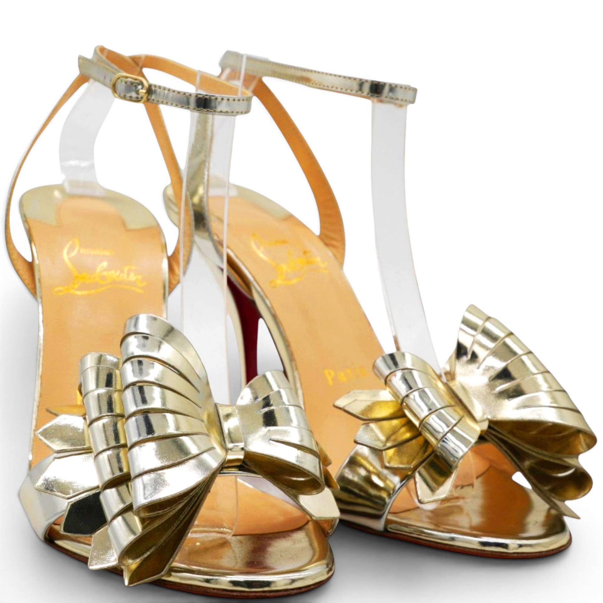 Christian Louboutin Miss Valois Bow Sandal Size36.5 