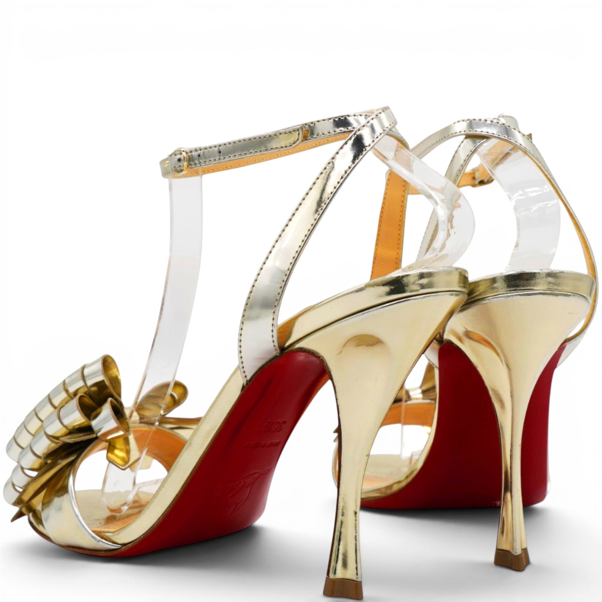 Christian Louboutin Miss Valois Bow Sandal Size36.5 