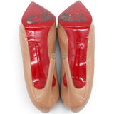 Christian Louboutin Patent Bianca Pumps Nude Size37 