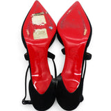 Christian Louboutin Suede Maltaise Pumps Black Size37 