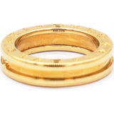 18K Yellow Gold Ceramic B.Zero1 One-Band Ring 50