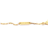 Lucky Butterfly Necklace Yellow Gold