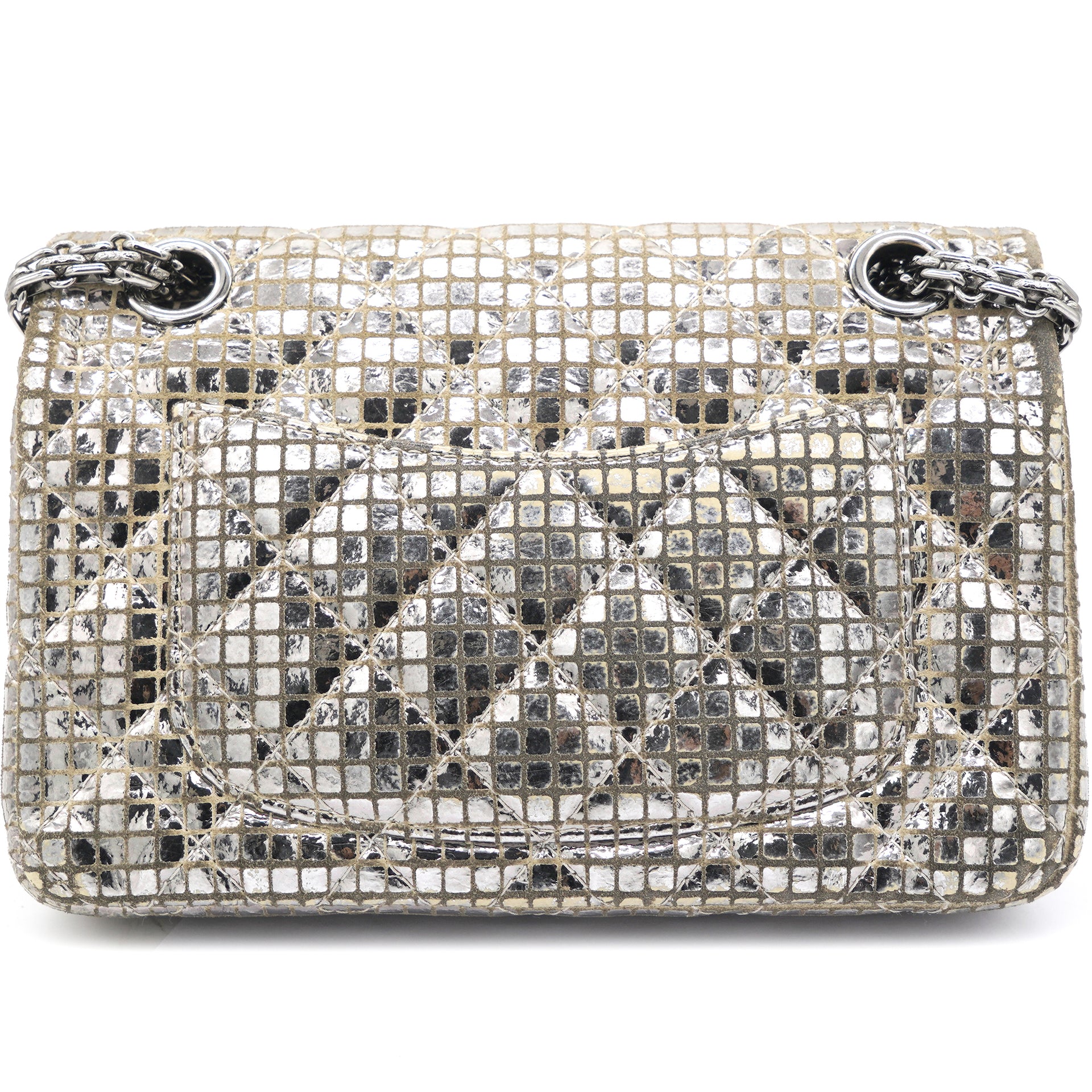 Chanel Mirror 2.55 Reissue 224 Flap Silver – STYLISHTOP