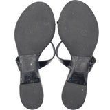 Slip-On Black Sandals 37.5