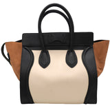 Medium Micro Luggage Tan Beige Bag