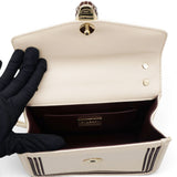 Serpenti Leather Crossbody Bag In Beige