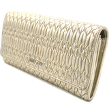 Iconic Crystal Leather Clutch on Chain