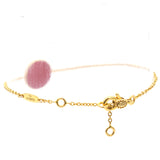 Limited Edition Heart Red Yellow Gold Bracelet