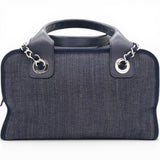 Denim Deauville Bowling Bag Navy