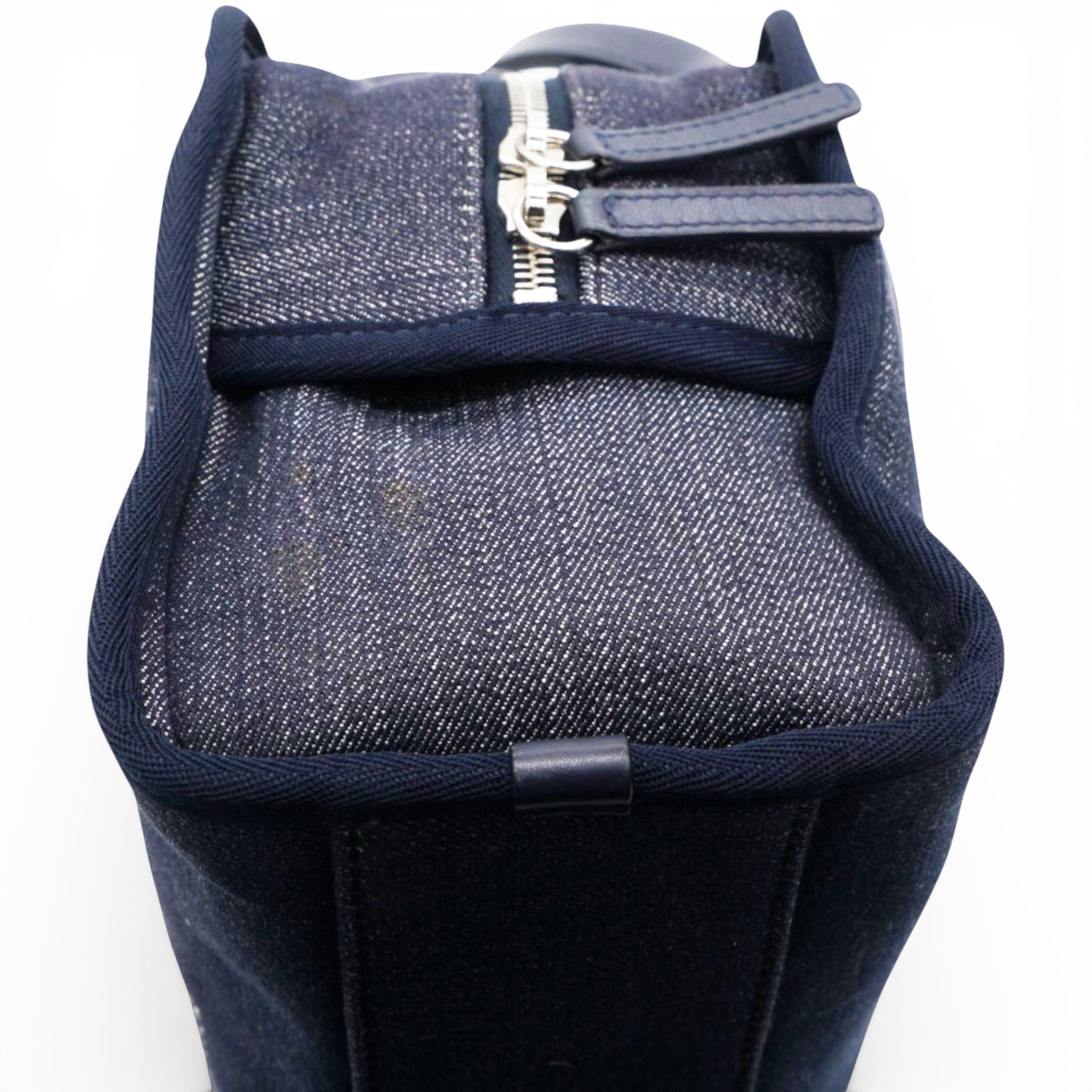 Denim Deauville Bowling Bag Navy