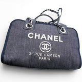 Denim Deauville Bowling Bag Navy