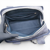 Denim Deauville Bowling Bag Navy
